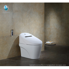 Salle de bains contemporaine Allongée Une pièce en céramique Intelligent toilette prix